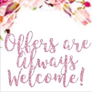 Reasonable offers welcome!!